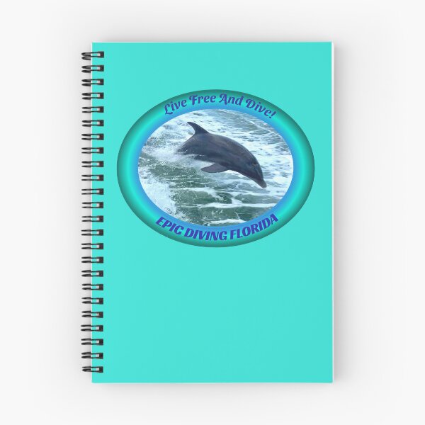 Item preview, Epic Diving Florida, Live Free And Dive Logo designed and sold by Artistability.