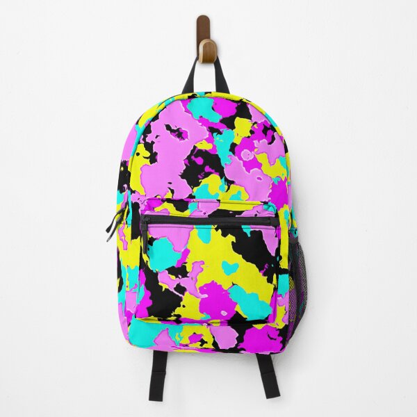 Item preview, Pink, Yellow, Blue camouflage. designed and sold by cr6zym1nd.