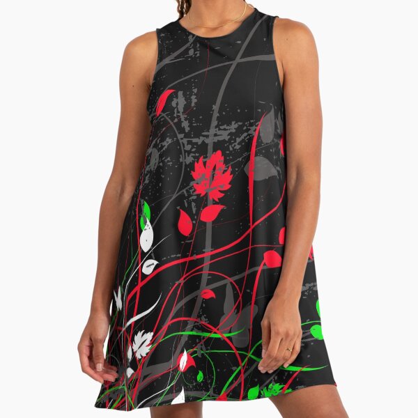 Red Black Green Dresses for Sale | Redbubble