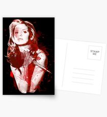 Splatter Buffy Postcards
