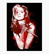 Splatter Buffy Photographic Print