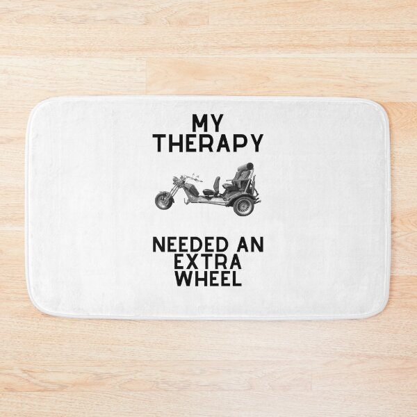 Item preview, Trike design, trike T-shirt, my therapy neede an extra wheel designed and sold by MayaAndNora.