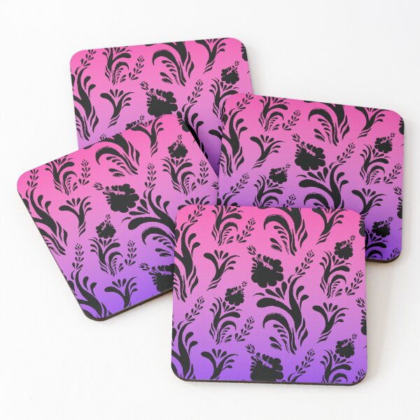 Item preview, Purple pink black pattern design by dsrdirect designed and sold by dsrdirect.
