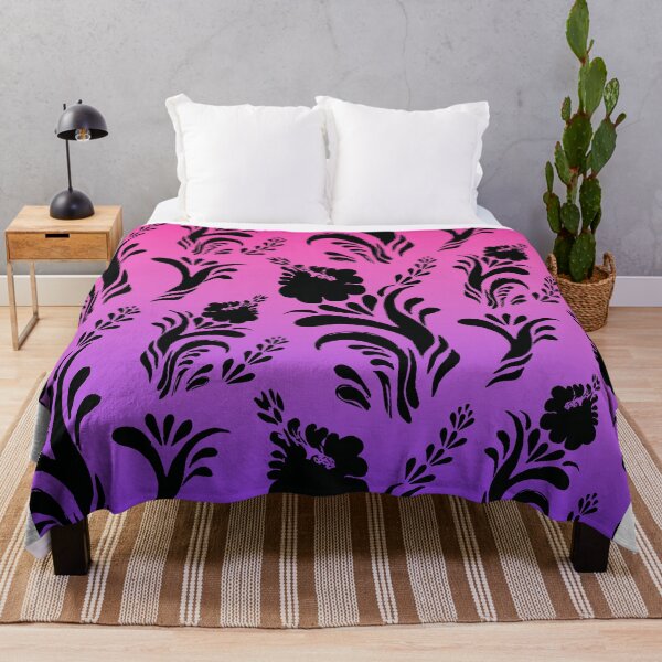 Item preview, Purple pink black pattern design by dsrdirect designed and sold by dsrdirect.