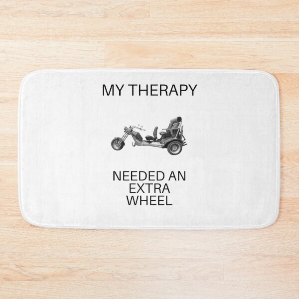 Item preview, Trike design, trike T-shirt, my therapy neede an extra wheel designed and sold by MayaAndNora.
