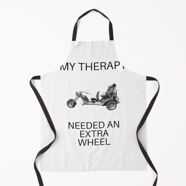 Item preview, Trike design, trike T-shirt, my therapy neede an extra wheel designed and sold by MayaAndNora.