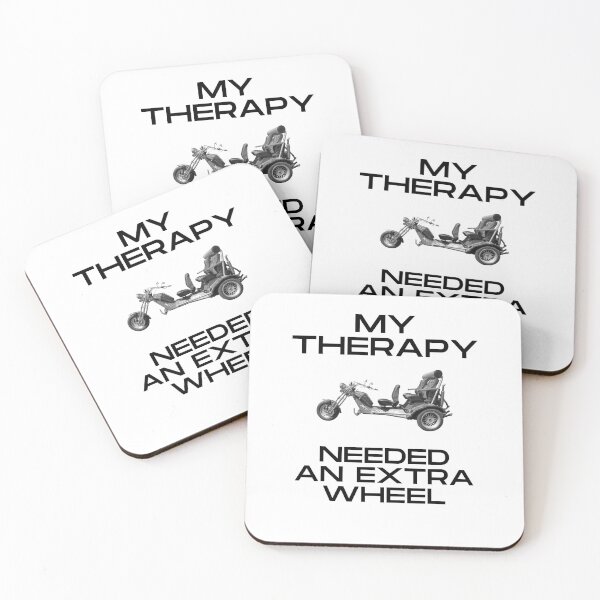 Item preview, Trike design, trike T-shirt, my therapy needed an extra wheel designed and sold by MayaAndNora.