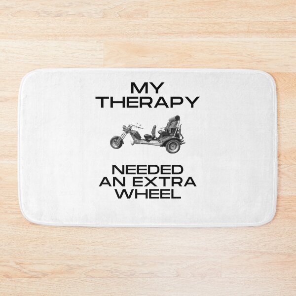 Item preview, Trike design, trike T-shirt, my therapy needed an extra wheel designed and sold by MayaAndNora.