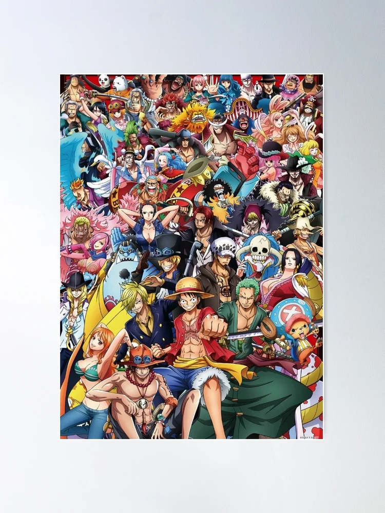Poster: One Piece - Anime Characters (24x36)