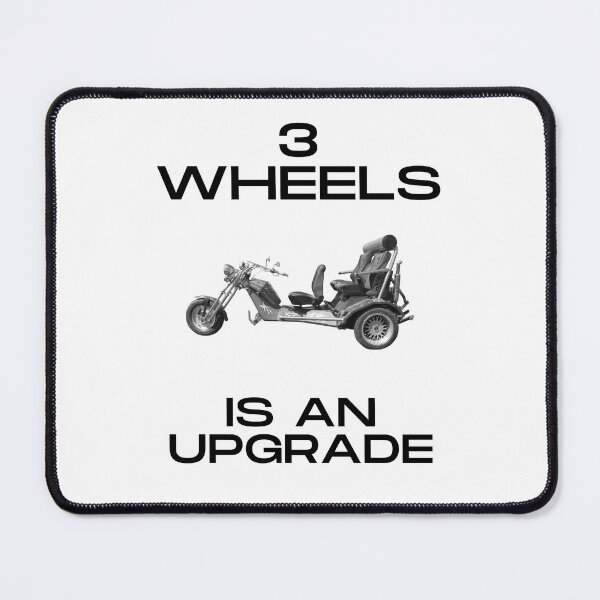 Item preview, Trike design, trike T-shirt, 3 wheels are an upgrade designed and sold by MayaAndNora.