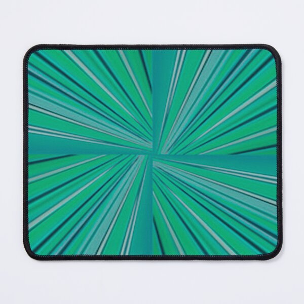 Item preview, Aqua, green, white diagonal lines design designed and sold by Cyber-Spider.
