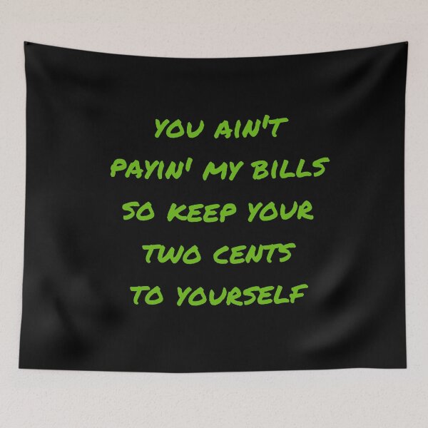 Item preview, TWO CENTS T-SHIRT designed and sold by Swooncake Press.