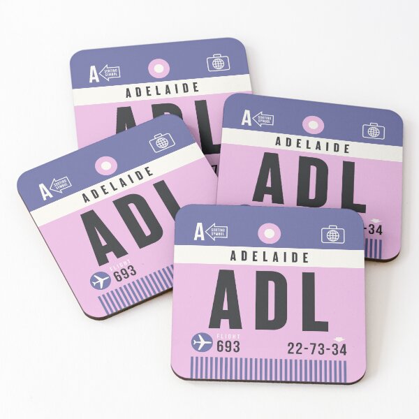 Item preview, Luggage Tag A - ADL Adelaide Australia designed and sold by VoodooCircus.
