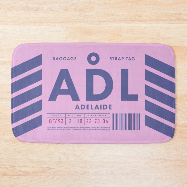 Item preview, Luggage Tag D - ADL Adelaide Australia designed and sold by VoodooCircus.