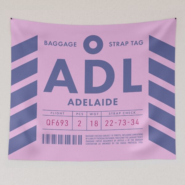 Item preview, Luggage Tag D - ADL Adelaide Australia designed and sold by VoodooCircus.