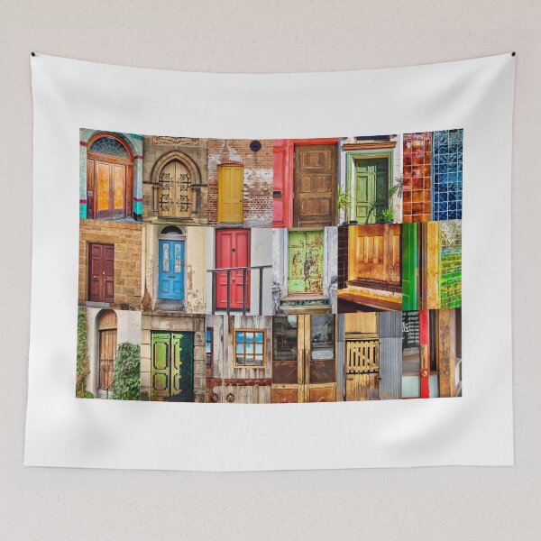 Item preview, Door Collage designed and sold by Carolyn's Captures - Original Photohgraphy.