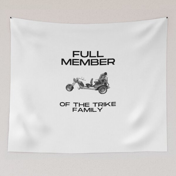 Item preview, Trike design, trike T-shirt, full member designed and sold by MayaAndNora.