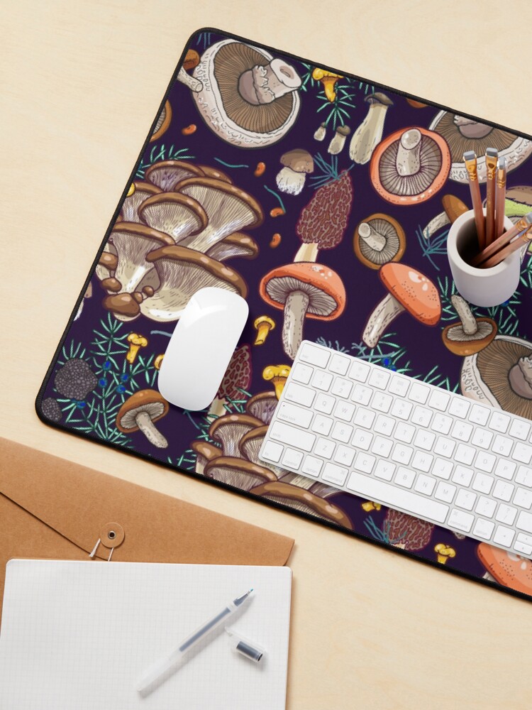 Alternate view of Dark dream forest Mouse Pad