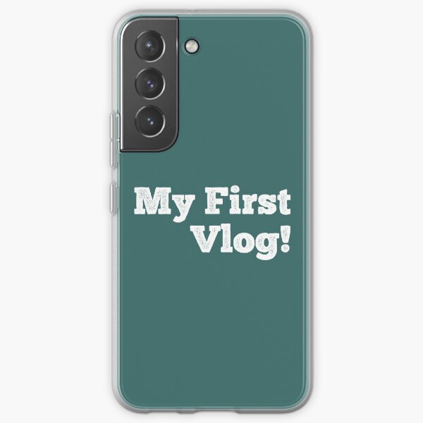 My First Vlog Samsung Galaxy Soft Case