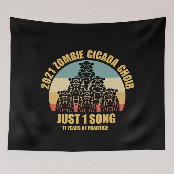 Item preview, Cicadas T-Shirt2021 Zombie Cicada Choir designed and sold by CleopatraLopes.