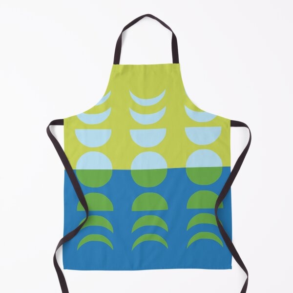 Aperçu de l'œuvre Moon Phases 23 in Blue Greenery créée et vendue par nineFlorals.