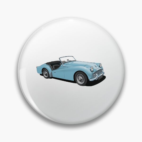 Item preview, Triumph TR3 in light blue designed and sold by CleopatraLopes.