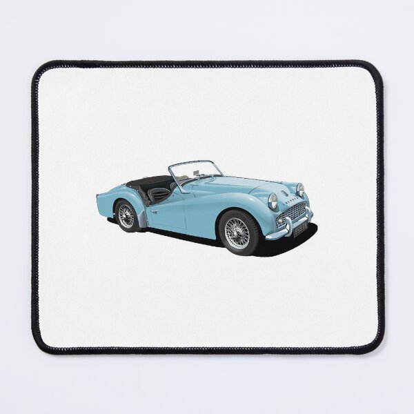 Item preview, Triumph TR3 in light blue designed and sold by CleopatraLopes.