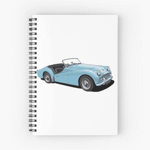 Item preview, Triumph TR3 in light blue designed and sold by CleopatraLopes.