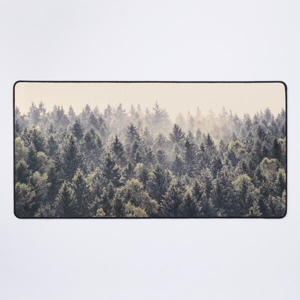 Item preview, Come Home / Romantasy Moody Wilderness Dream Forest With Cascadia Trees Covered In Magic Fog designed and sold by Tordis Kayma.