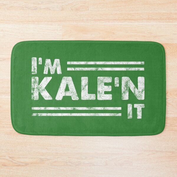 Item preview, I'm Kale'n It Block, Vintage Distressed Look designed and sold by Nostalgia-Lab.