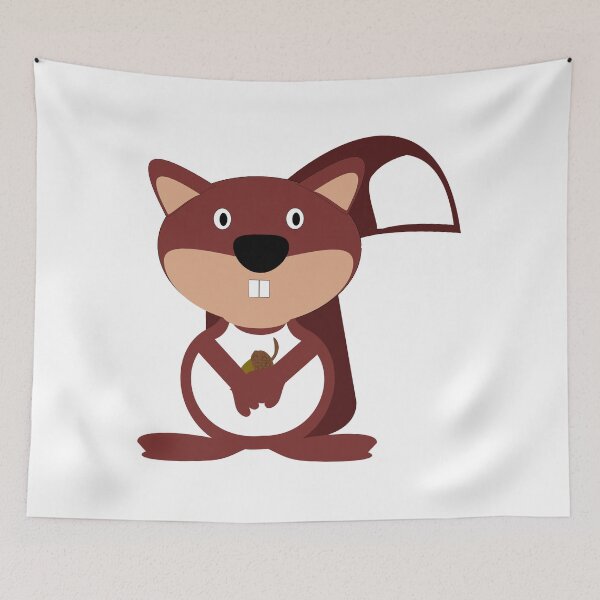 Item preview, The Friendly Squirrel designed and sold by CharlyB.