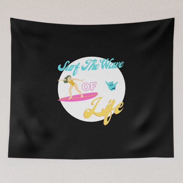 Item preview, Surf The Wave of Life designed and sold by Surfing Designs.Life.