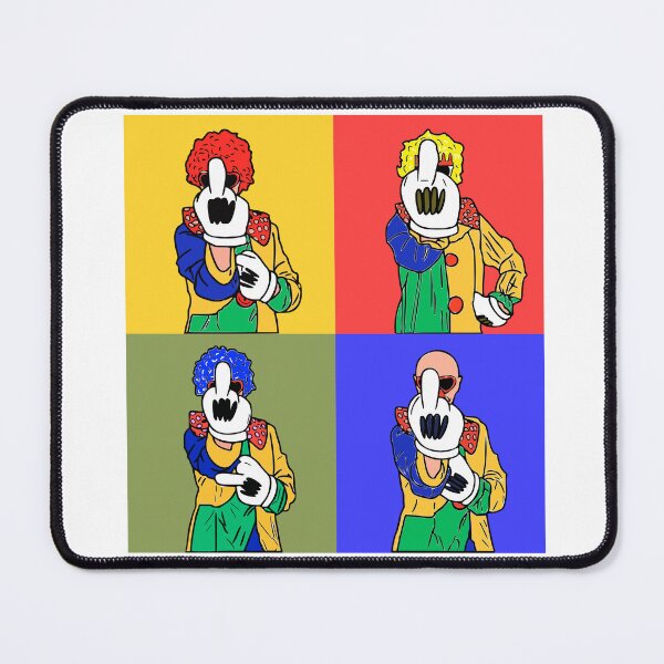Item preview, the clown and the finger designed and sold by Gilbygilles.