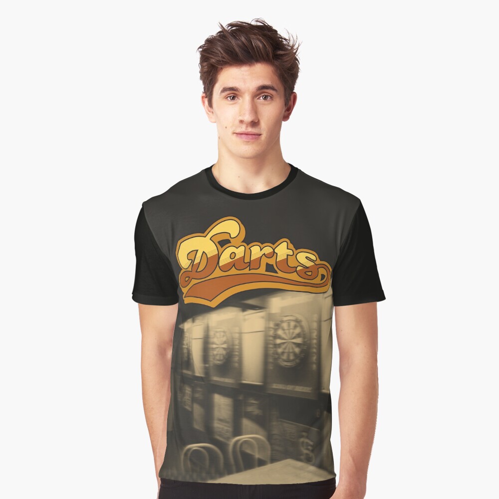 Darts Pub Graphic T-Shirt