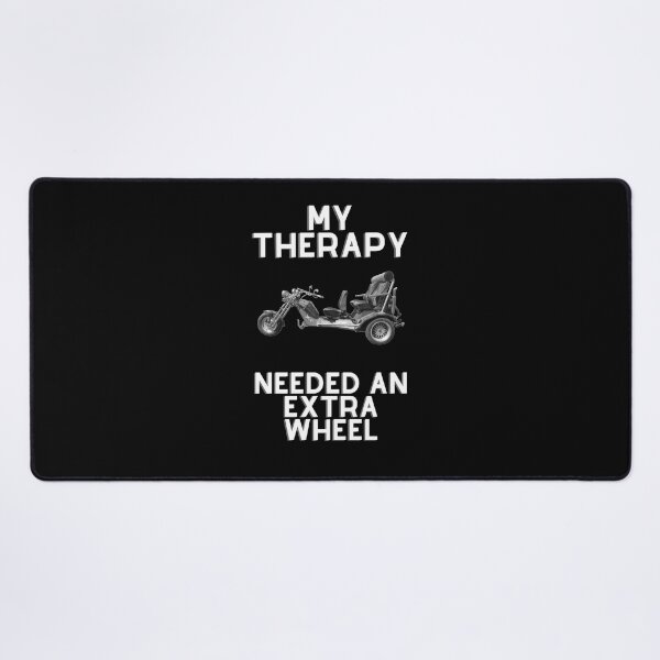 Item preview, Trike design, trike T-shirt, my therapy needed an extra wheel designed and sold by MayaAndNora.
