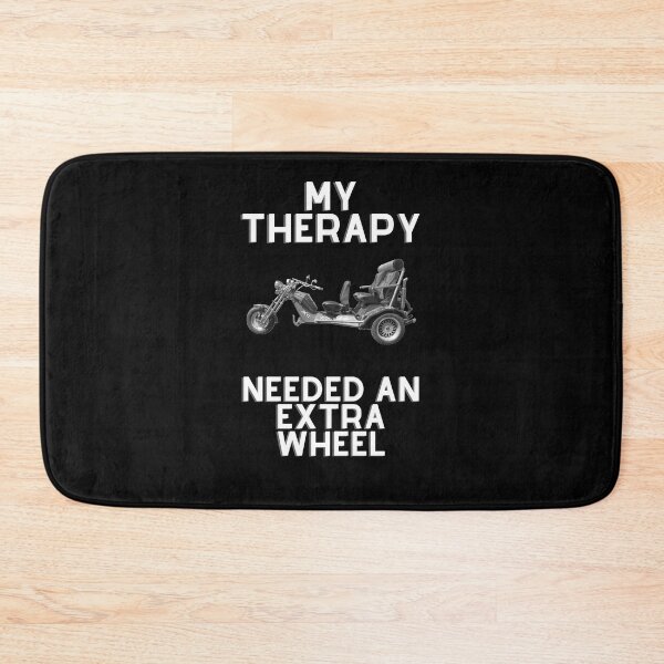 Item preview, Trike design, trike T-shirt, my therapy needed an extra wheel designed and sold by MayaAndNora.