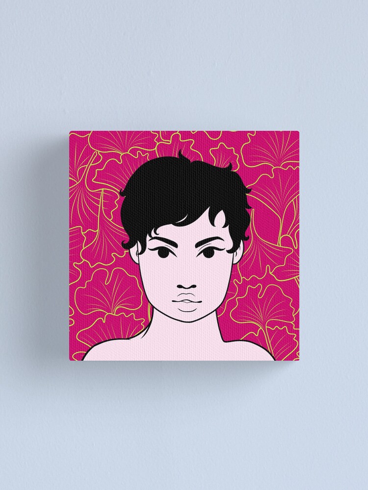 Girl Pop Art Canvas