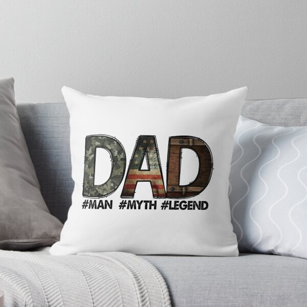 Item preview, Dad Man Myth Legend American Flag Papa Daddy Father's Day designed and sold by tjred01.