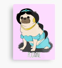 Pugmine! Metal Print