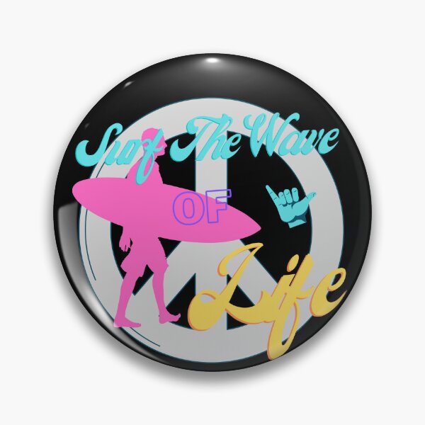 Item preview, Surf The Wave of Life designed and sold by Surfing Designs.Life.