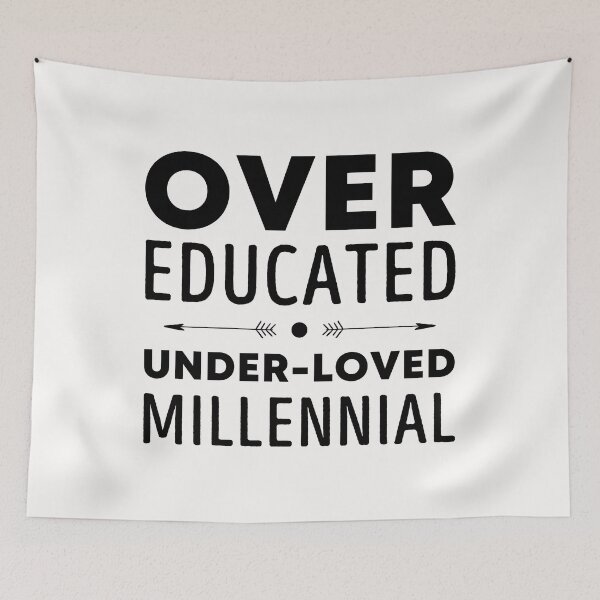 Item preview, Over Educated Under Loved designed and sold by vincedusty.
