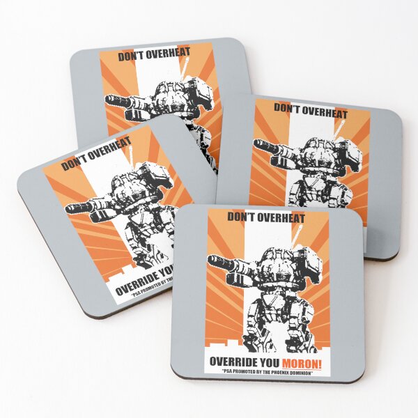 Item preview, Urbanmech Don_t Overheat! PSA   designed and sold by VMiranda-Store.