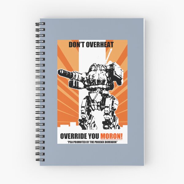 Item preview, Urbanmech Don_t Overheat! PSA   designed and sold by VMiranda-Store.