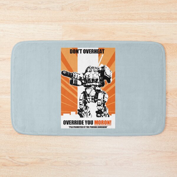 Item preview, Urbanmech Don_t Overheat! PSA   designed and sold by VMiranda-Store.