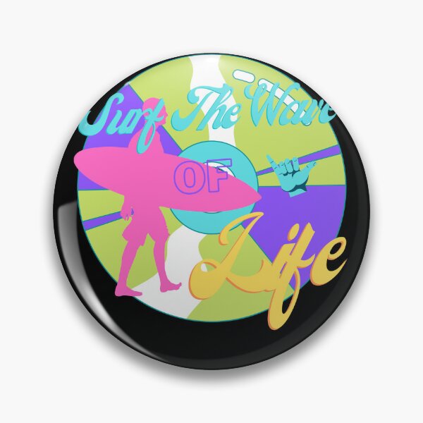 Item preview, Surf The Wave of Life designed and sold by Surfing Designs.Life.