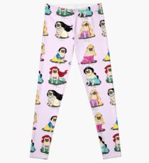 Pug Princesses Leggings