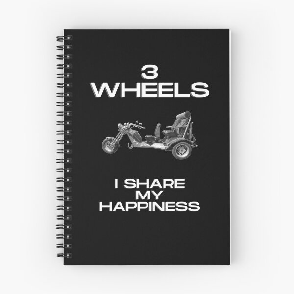 Item preview, Trike design, trike T-shirt, 3wheels share happiness designed and sold by MayaAndNora.