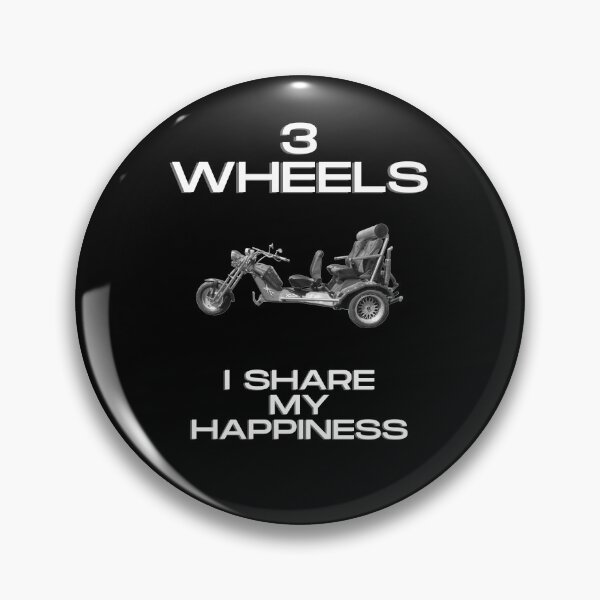 Item preview, Trike design, trike T-shirt, 3wheels share happiness designed and sold by MayaAndNora.