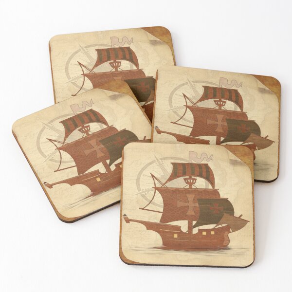 Item preview, Pirate Mystery Ship designed and sold by bohemianbound.