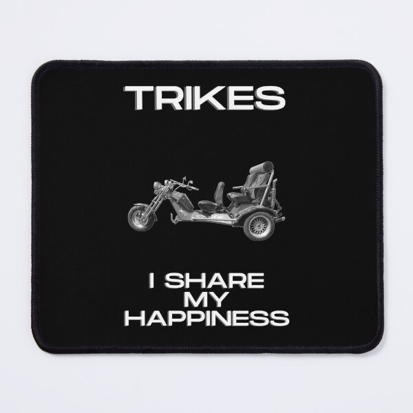 Item preview, Trike design, trike T-shirt, trikes share happiness designed and sold by MayaAndNora.